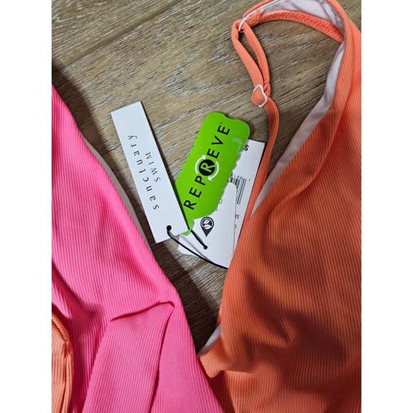 NWT Sanctuary Swim Color Block One Piece Ladies size Medium - Picture 4 of 11